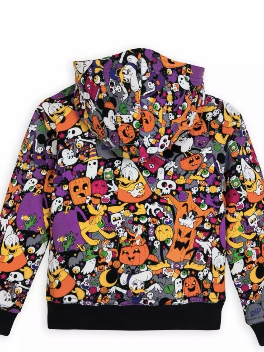 Excellent Disneyland Resorts Zip-up Hoodie Size XL / Women’s XS - Picture 2 of 3